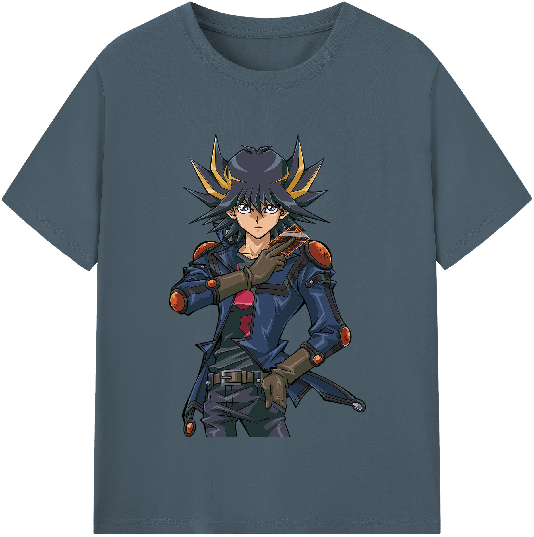 （画像用） 遊☆戯☆王 Yu-Gi-Oh! 綿100％半袖Tシャツ（フロントプリント）
